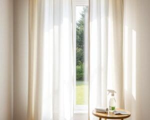 Como manter cortinas brancas sempre impecáveis