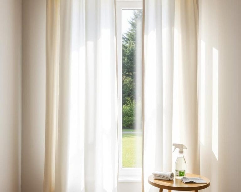 Como manter cortinas brancas sempre impecáveis