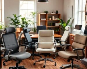 Escolhendo cadeiras de escritório confortáveis