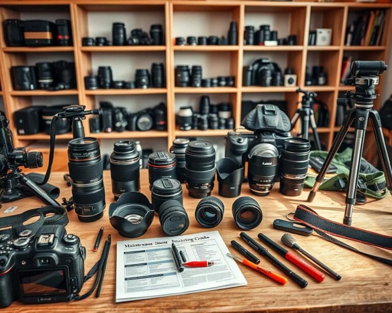 Guia Completo de Manutenção de Equipamentos Fotográficos