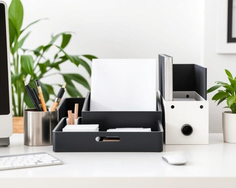 Organizadores de mesa: Mais produtividade no home office