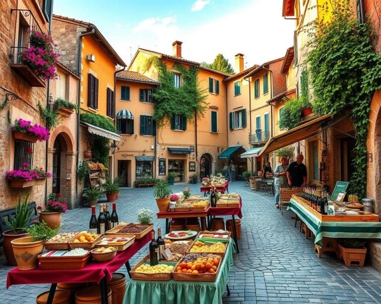 Passeios gastronômicos em pequenas vilas italianas