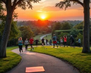 Como manter a motivação para exercícios ao ar livre