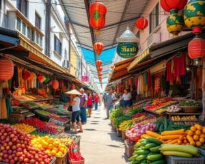 Mercados de rua coloridos que encantam os viajantes