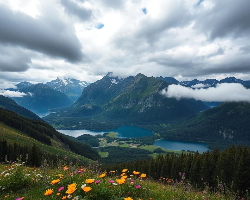 Paisagens naturais da Noruega