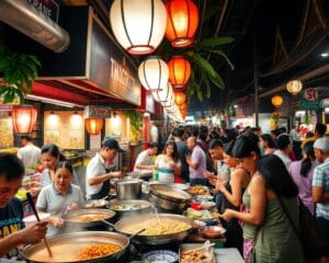 Sabores intensos das ruas de Bangkok: Culinária viva