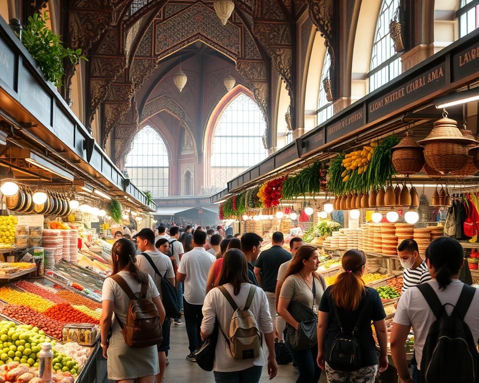 mercados de comida que todo viajante deveria visitar