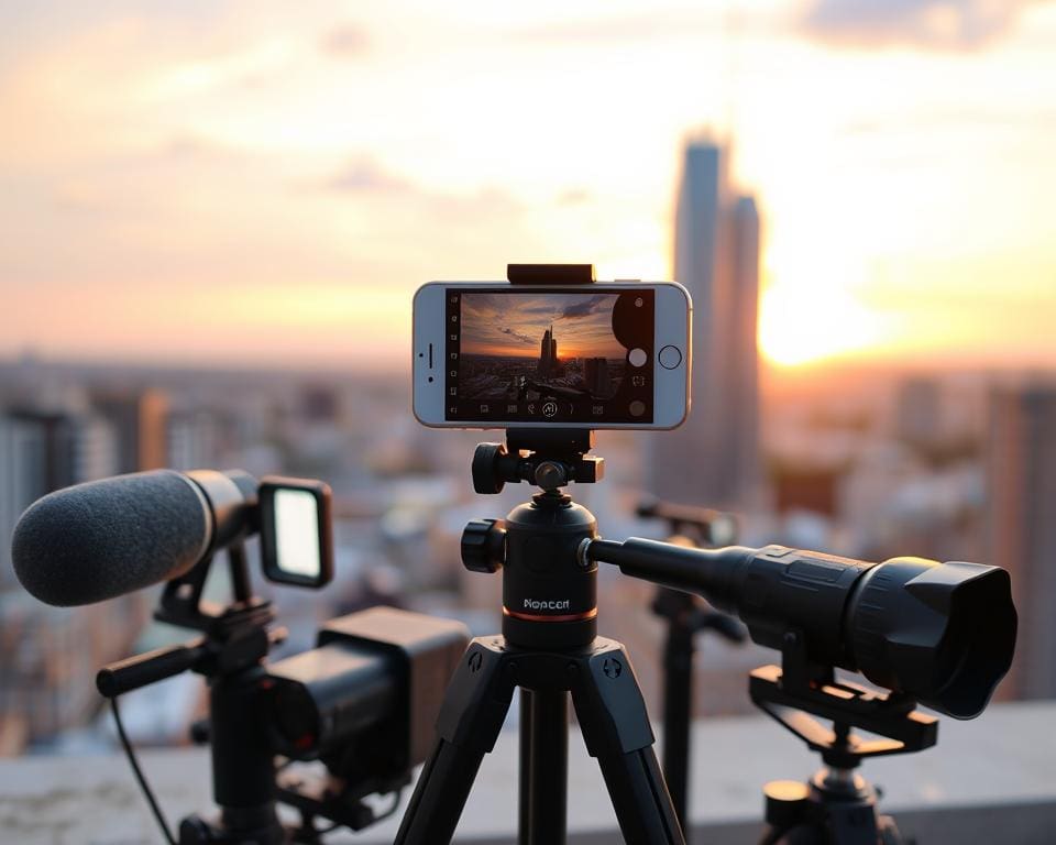 smartphone para filmagem