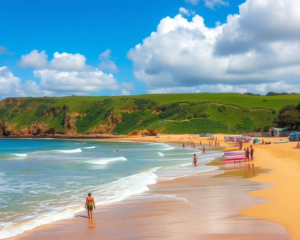 As melhores praias para surfistas iniciantes em Portugal