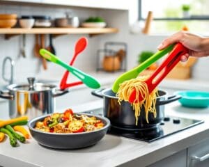 Benefícios de usar pegadores de silicone na cozinha