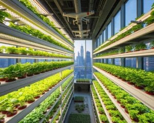 Como a agricultura vertical depende de novas tecnologias?
