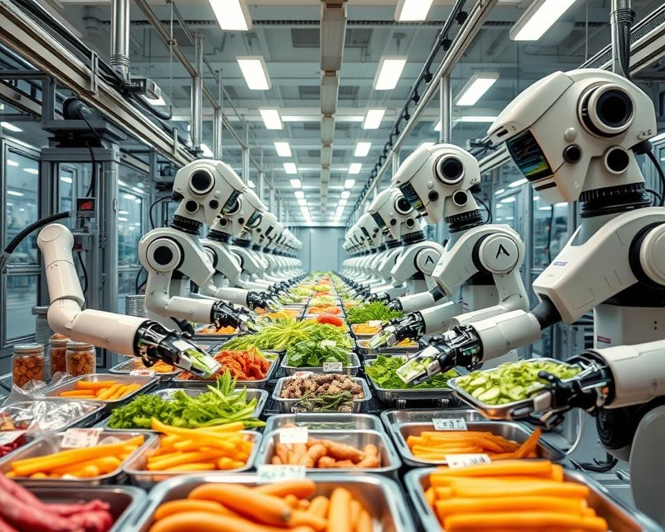 Como os robôs estão revolucionando a indústria alimentícia?