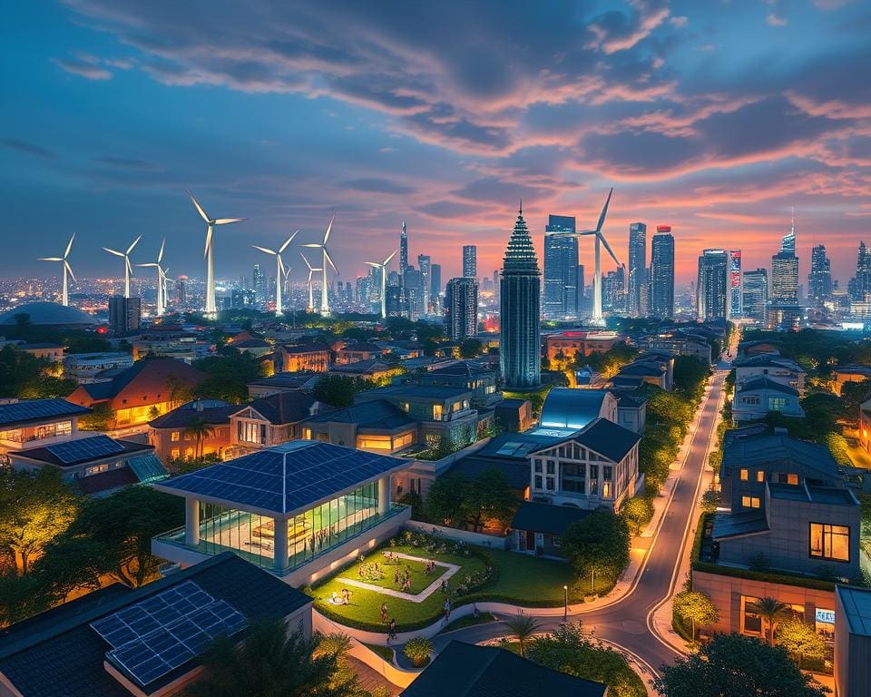 O papel da energia renovável nas cidades inteligentes