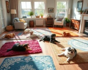 Tapetes laváveis: Solução prática para casas com pets