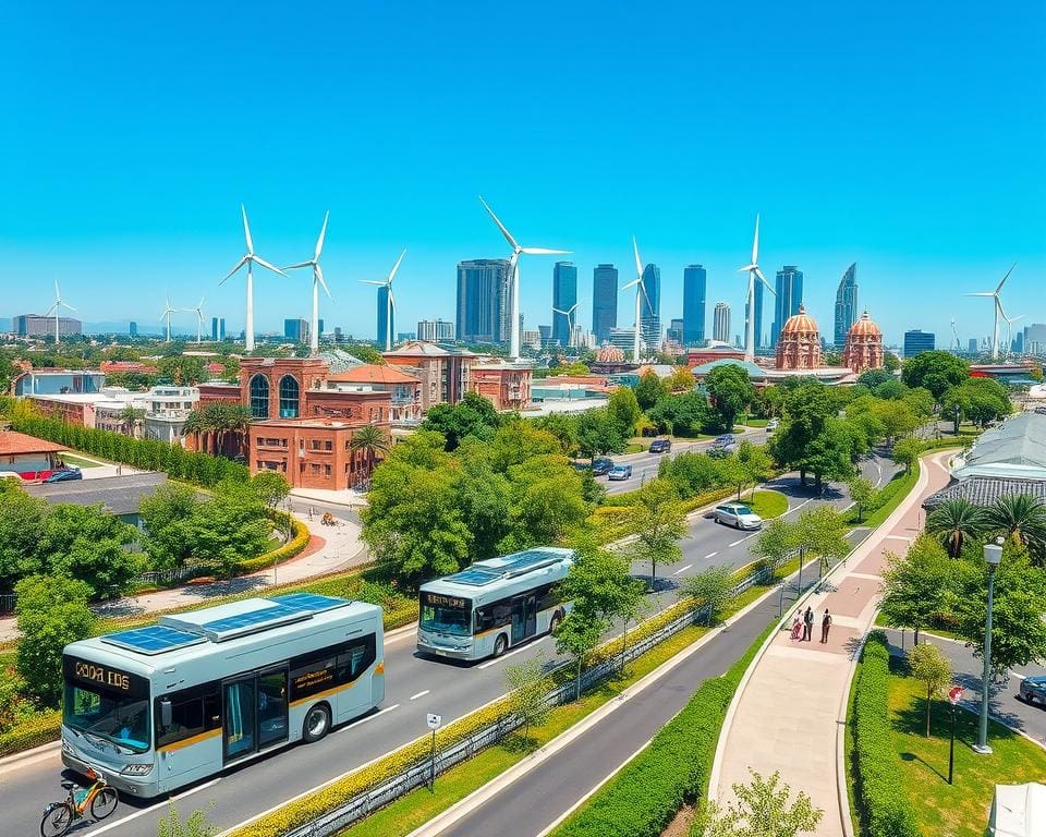 Tecnologias de transporte sustentáveis