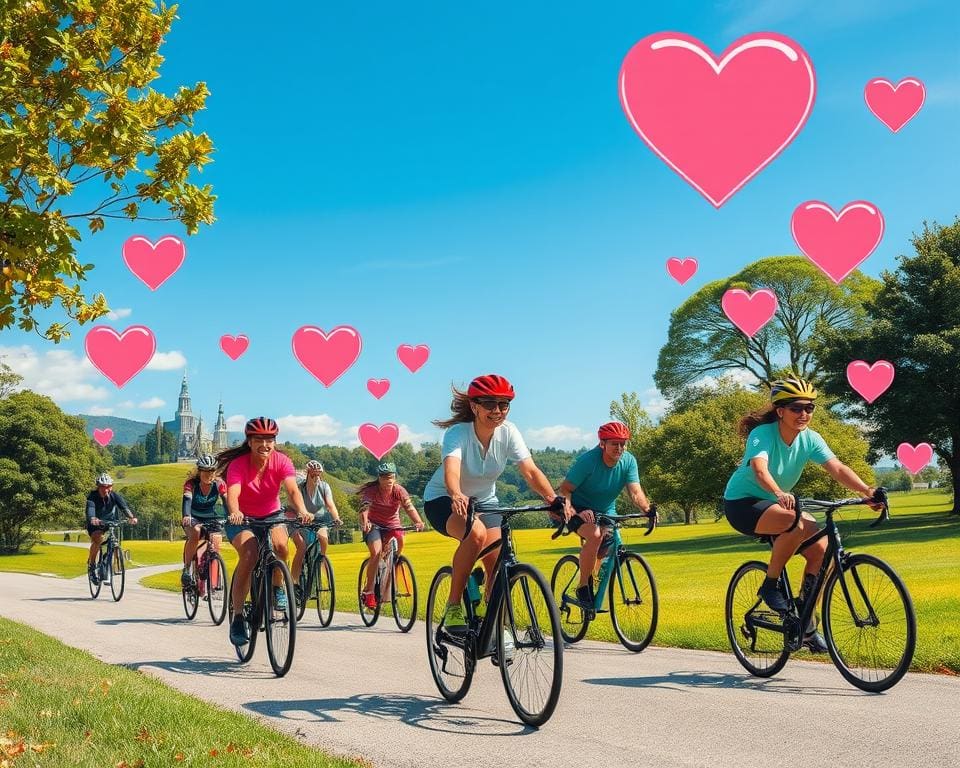 benefícios do ciclismo para a saúde cardiovascular