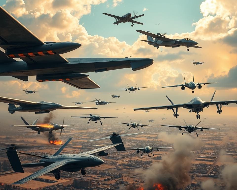 A evolução dos drones militares na estratégia moderna