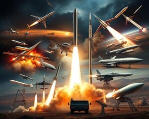 A evolução dos mísseis guiados na guerra moderna