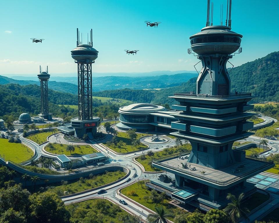 Bases militares com sensores inteligentes