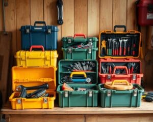 Caixas de ferramentas portáteis: Organização e praticidade