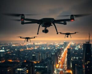 Drones de vigilância: monitoramento constante