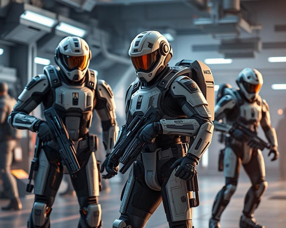 Exoesqueletos: aumentando a força dos soldados