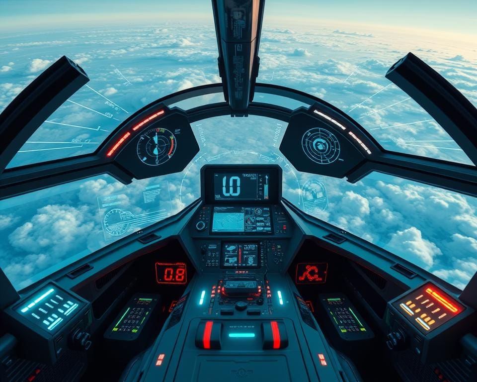 Realidade aumentada em cockpits de aviões de combate