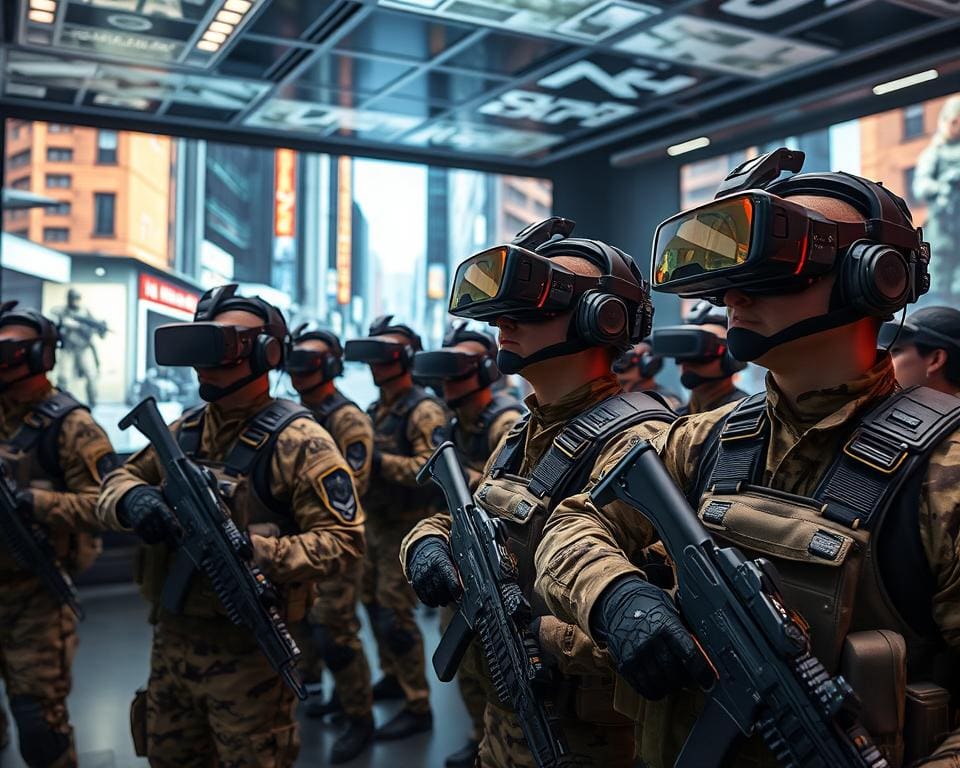 Realidade virtual no treinamento militar