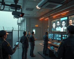 Reconhecimento facial em bases militares