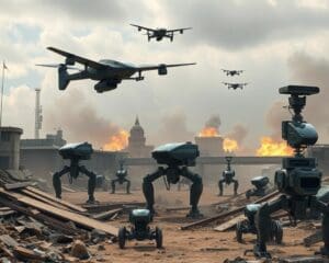 Robótica militar: máquinas inteligentes no front