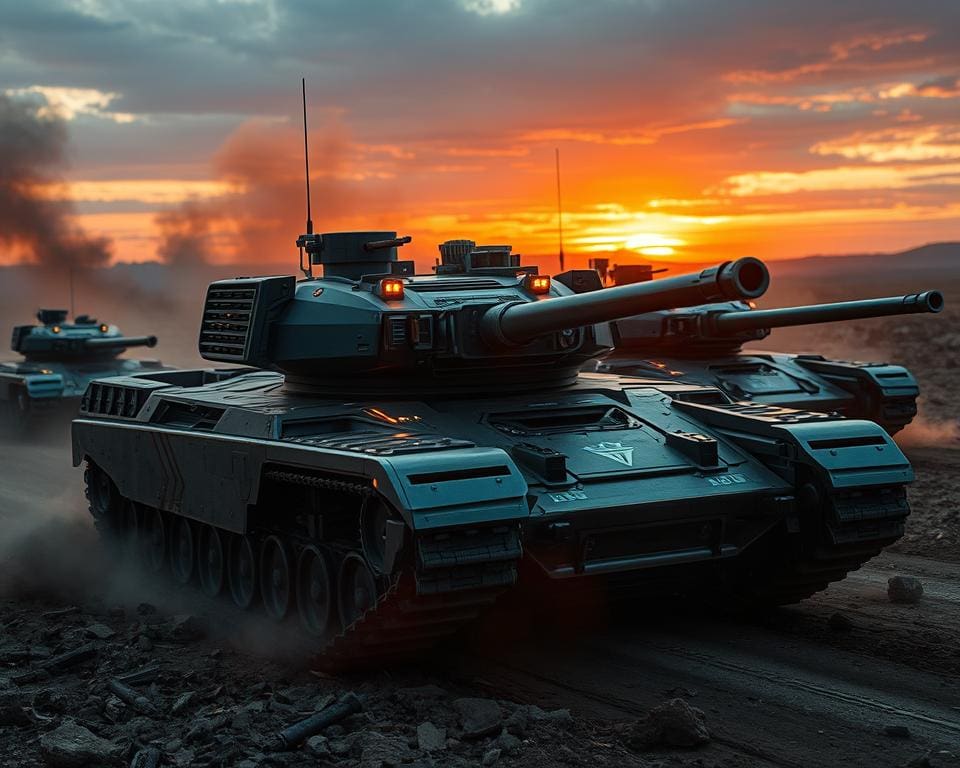 Tanques autônomos: a IA no campo de batalha
