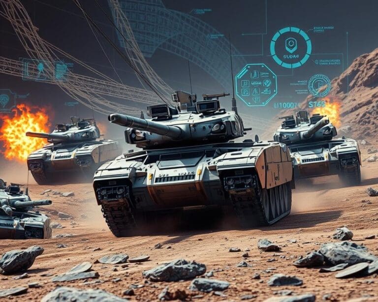 Tanques inteligentes: tecnologia no campo de batalha