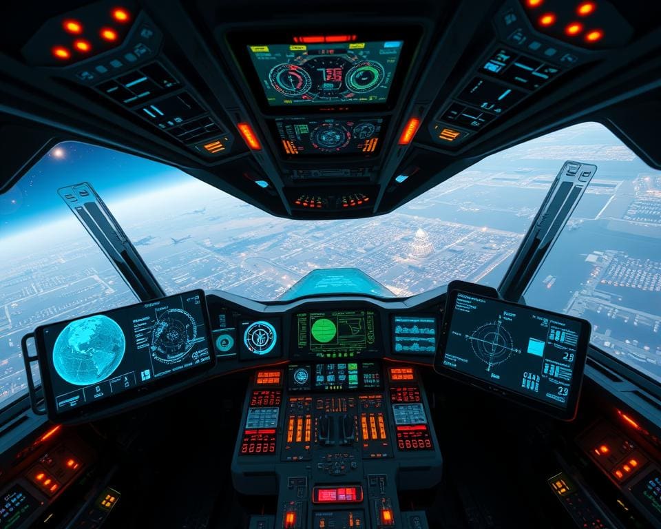 realidade aumentada em cockpits de aviões de combate