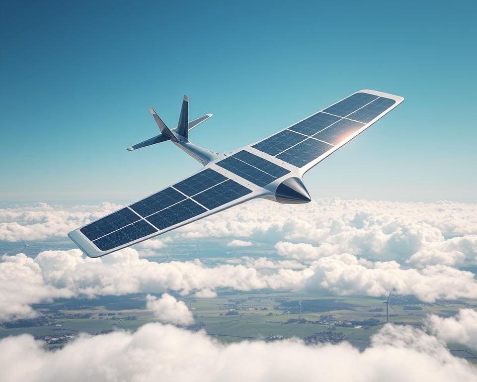 tecnologia solar na aviação