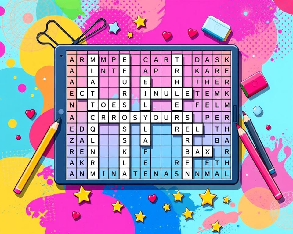 Personalize Suas Palavras Cruzadas no educolorir.com!