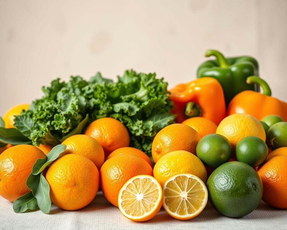 alimentos ricos em vitamina C