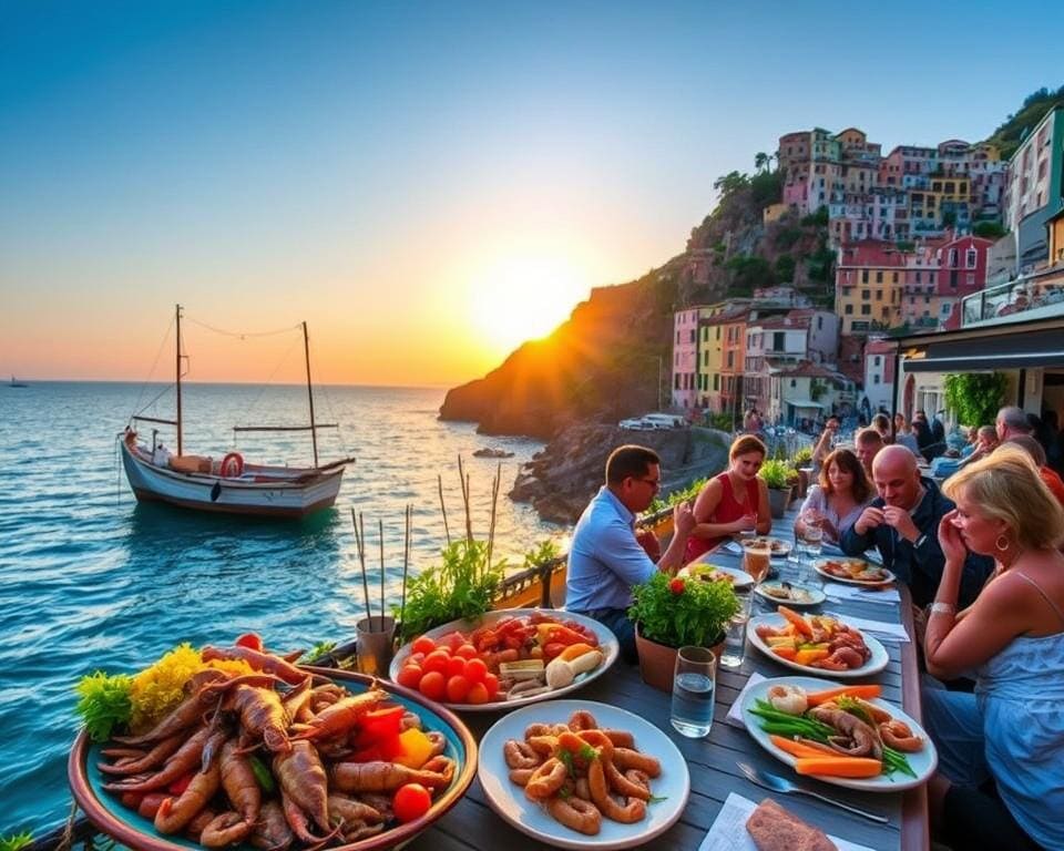 culinária de Manarola