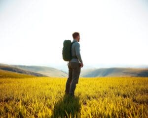 O que sentes após uma caminhada longa?