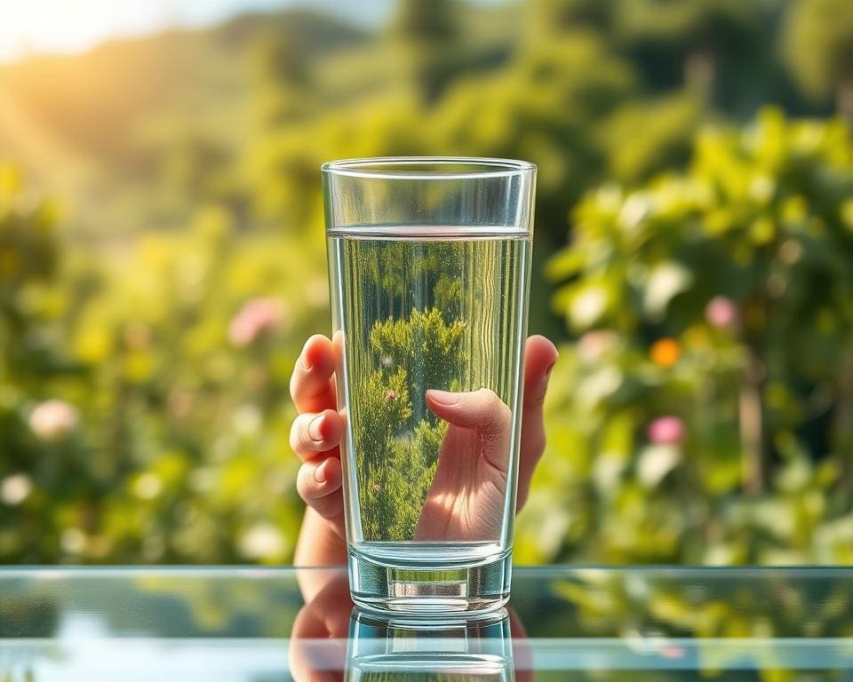 benefícios de beber água