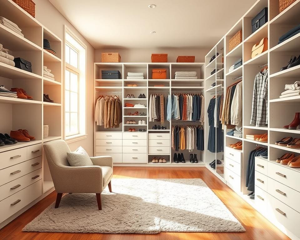 Como organizar o closet de forma prática e bonita