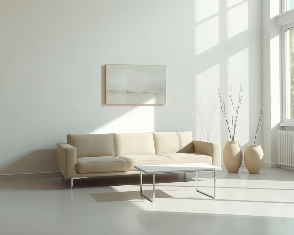 Decoração minimalista: menos é mais