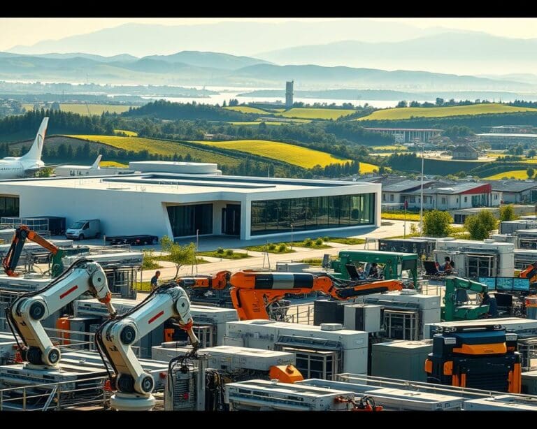 Quais setores estão a adotar automação digital?