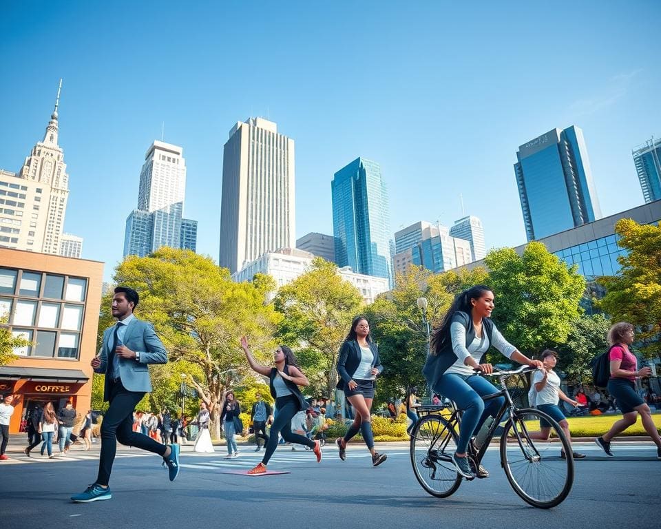 Como manter um estilo de vida ativo na correria