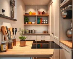 Como organizar uma cozinha pequena com eficiência?