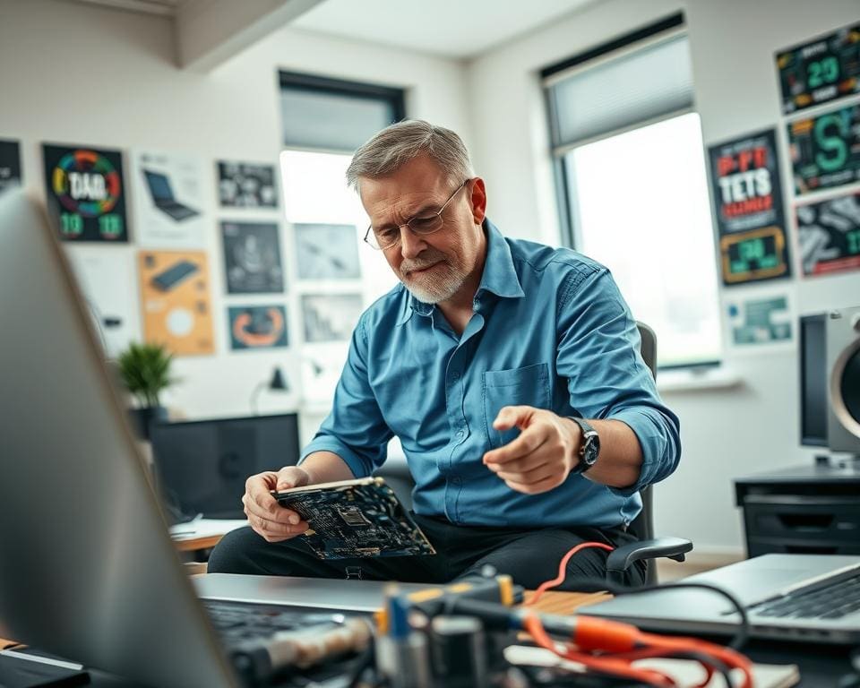 Como trabalha um técnico de informática confiável?