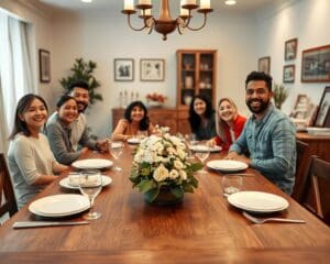 Quais mesas de jantar são ideais para famílias?