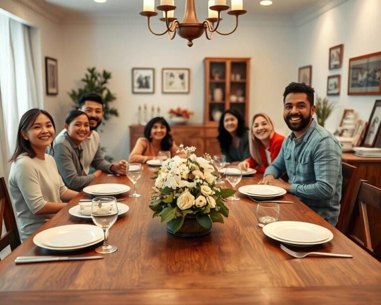 Quais mesas de jantar são ideais para famílias?