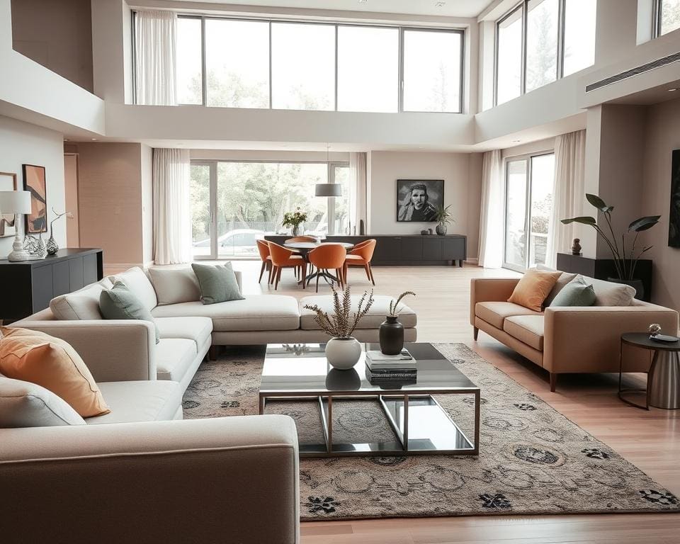 Quais sofás combinam com salas modernas?