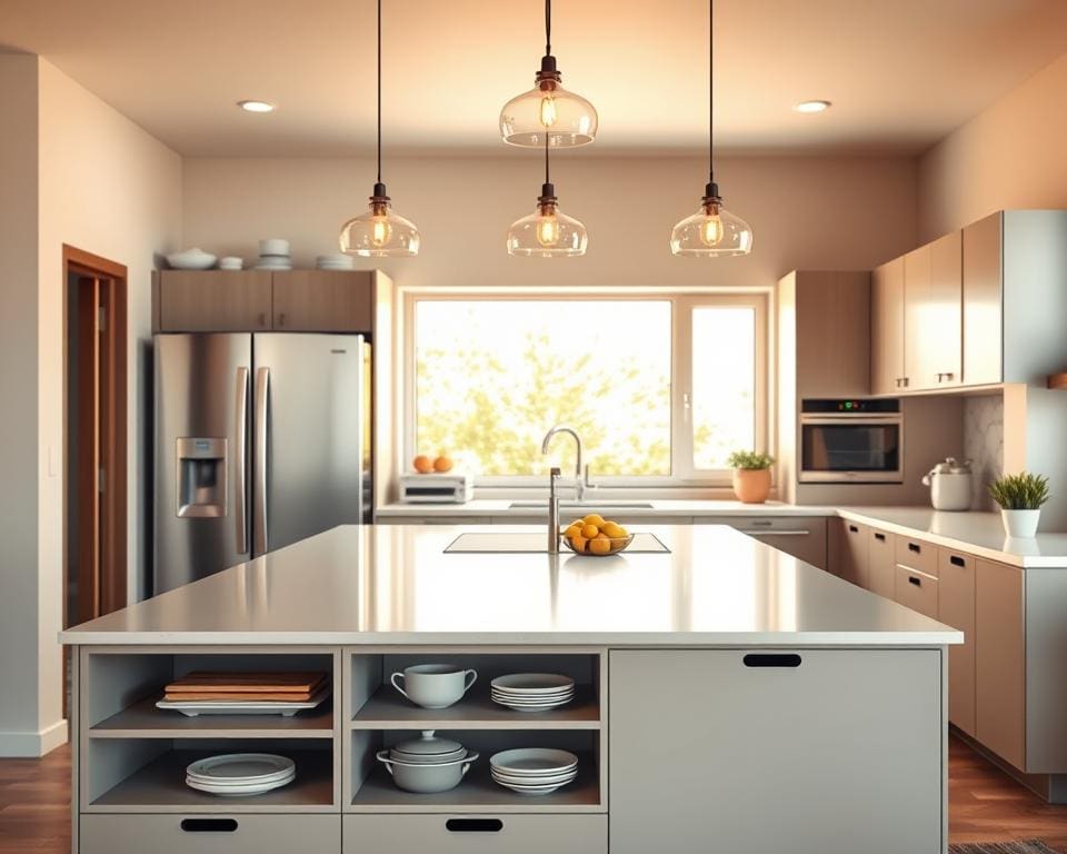 Quais soluções tornam a cozinha mais funcional?