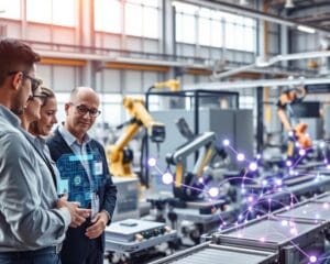 Como o IoT industrial conecta máquinas e dados?